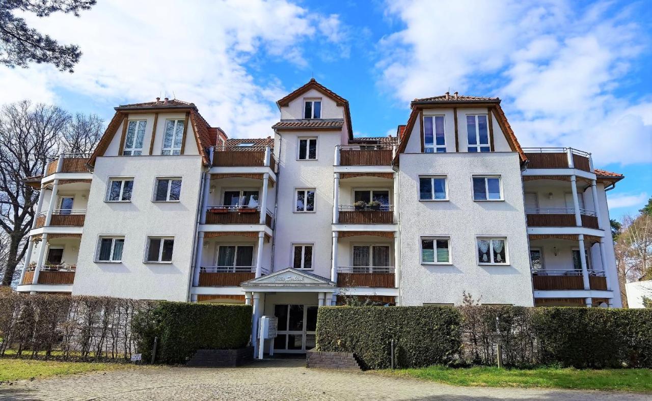 Ferienwohnung Carlotta in der Villa Seeblick Bad Saarow Esterno foto