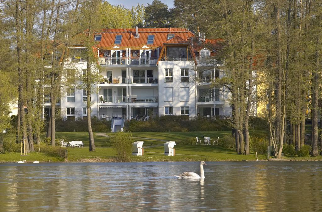 Ferienwohnung Carlotta in der Villa Seeblick Bad Saarow Esterno foto